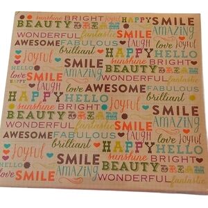 Keepsake Scrapbook with Inserts NEW Positivity